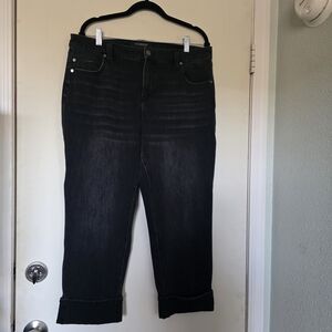 Liverpool Women's Dark Gray/Blackish Ankle Jeans